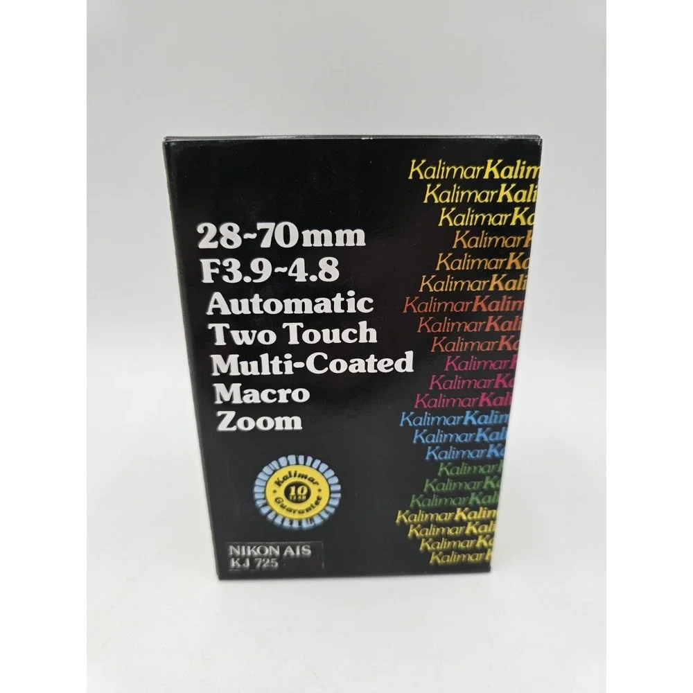 Kalimar 28 To 70mm Zoom Lens‎ For Nikon Ais